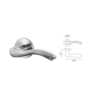 Solod lever handle