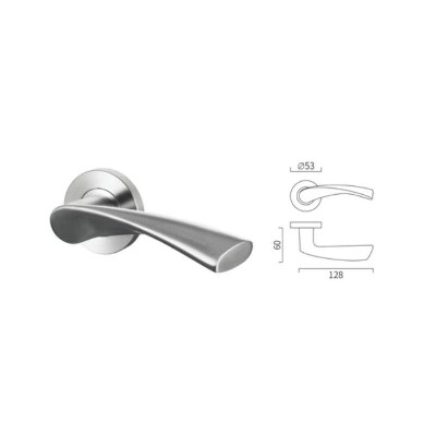 Solod lever handle