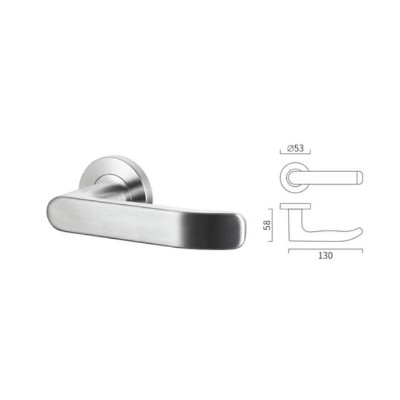 Solod lever handle