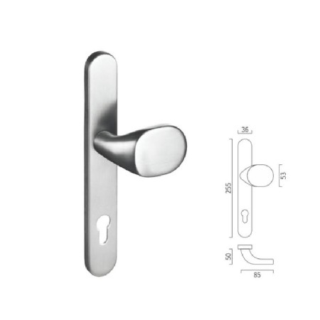 Special shape hollow lever handle