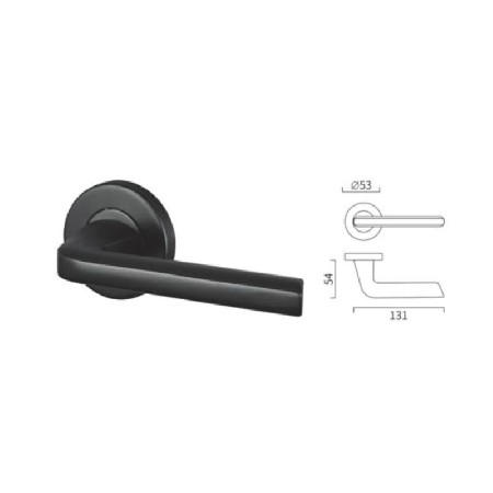 Solod lever handle